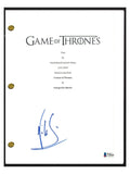 Nikolaj Coster Waldau Signed Autograph GAME OF THRONES Pilot Script Beckett COA