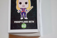 Dan Harmon Signed Rick and Morty FROOPYLAND BETH Funko Pop Figure Beckett COA