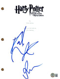 Daniel Radcliffe Rupert Grint Signed Harry Potter Azkaban Movie Script BAS COA