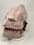 Corey Taylor Signed Autographed Slipknot Mask Gray Chapter Beckett Witnessed COA