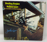 Jon Voight Signed Deliverance Dueling Banjos Soundtrack Vinyl LP Beckett COA