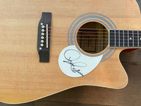 Elvis Costello Signed Autographed Full Size Acoustic Guitar ACOA COA