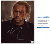 Nicolas Cage Signed Autographed 11x14 Photo DRIVE ANGRY ACOA COA