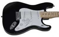 Rami Malek Signed Guitar Bohemian Rhapsody Queen Freddie Mercury BAS COA
