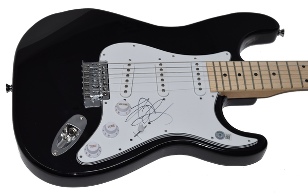 Rami Malek Signed Guitar Bohemian Rhapsody Queen Freddie Mercury BAS COA