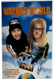 Mike Myers & Dana Carvey Signed Wayne's World 12x18 Movie Poster Photo BAS COA