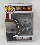 Corey Taylor Signed Autographed Funko Pop Figure Slipknot #177 Beckett Proof COA