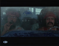 Cheech Marin & Tommy Chong Signed Autograph 11x14 Photo Up In Smoke Beckett COA