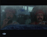 Cheech Marin & Tommy Chong Signed Autograph 11x14 Photo Up In Smoke Beckett COA