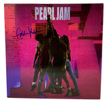 Eddie Vedder Signed Autograph Pearl Jam Ten Vinyl Record Album LP ACOA COA