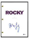 Burt Young Signed Autographed ROCKY Movie Script Screenplay Beckett BAS COA