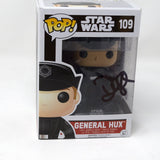 Domhnall Gleeson Signed Autograph Funko Pop Star Wars General Hux Beckett COA