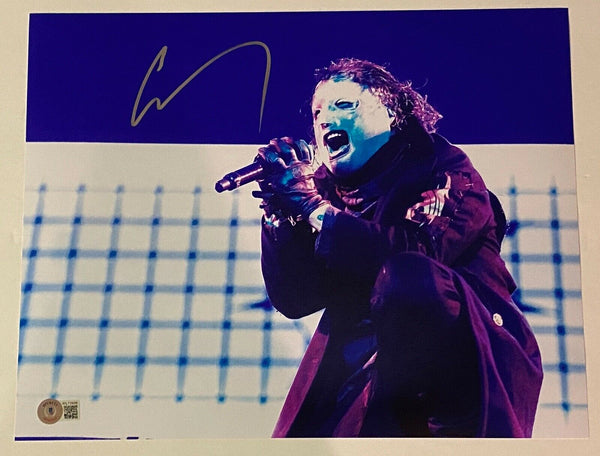 Corey Taylor Signed Autograph 11x14 Photo Slipknot Stone Sour Proof Beckett COA