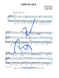 Billy Porter Signed Autographed Kinky Boots Land of Lola Sheet Music Page COA