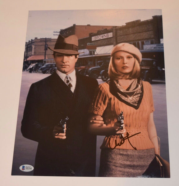 Warren Beatty Signed Autographed 11x14 Photo BONNIE & CLYDE BAS Beckett COA