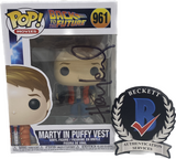 Huey Lewis Signed Autograph Marty McFly Back To The Future Funko Pop Beckett COA