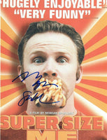 Morgan Spurlock Signed Autograph 8x10 Photo Super Size Me COA VD