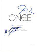 Ginnifer Goodwin & Josh Dallas Signed ONCE UPON A TIME Pilot Script COA VD