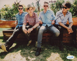 Saint Motel Full Band Signed Autograph 8x10 Photo My Type Cold Cold Man ACOA COA
