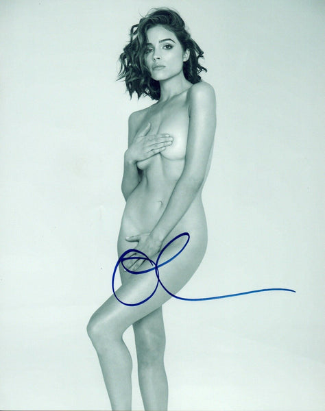Olivia Culpo Signed Autograph 8x10 Photo SI Swimsuit Model Nude Pose COA AB