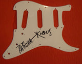Dead Kennedys Signed Autographed Guitar Pickguard D.H. Peligro & Klaus Flouride