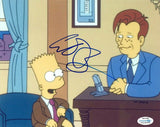Conan O'Brien Signed Autographed 8x10 Photo The Simpsons ACOA COA