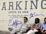 The Hangover Cast Signed Autograph 11x14 Photo Zach Galifianakis & Ed Helms COA