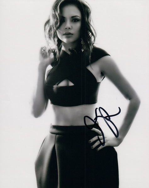 Janel Parrish Signed Autographed 8x10 Photo Pretty Little Liars COA VD