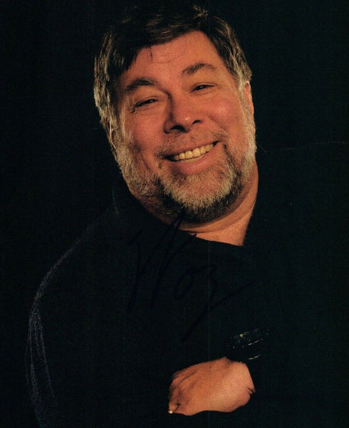 Steve Wozniak Signed Autograph 8x10 Photo Apple Co-Founder Woz COA VD