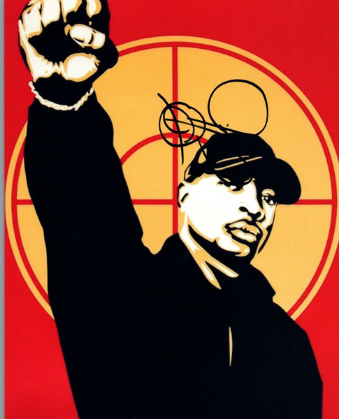 Chuck D Signed Autographed 8x10 Photo Public Enemy Prophets of Rage COA