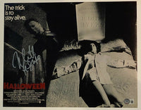 Nick Castle Signed Autographed 11x14 Photo Halloween Michael Myers Beckett COA