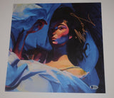 Lorde Signed Autographed 12x12 MELODRAMA Litho Lithograph Beckett BAS COA