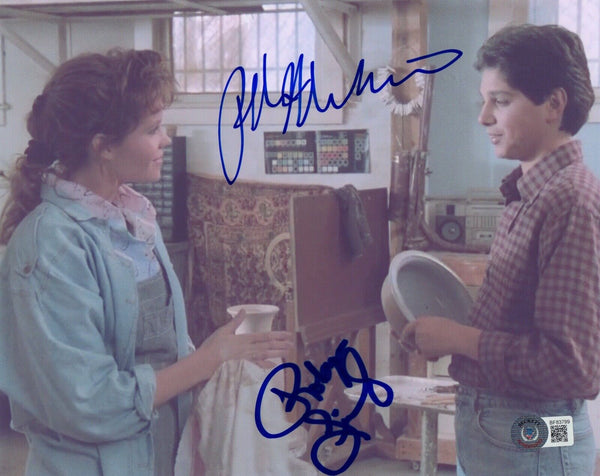 Ralph Macchio & Robyn Lively Signed 8x10 Photo The Karate Kid III Beckett COA