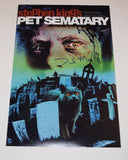 Dale Midkiff Signed Autographed PET SEMATARY 11x17 Poster Photo COA