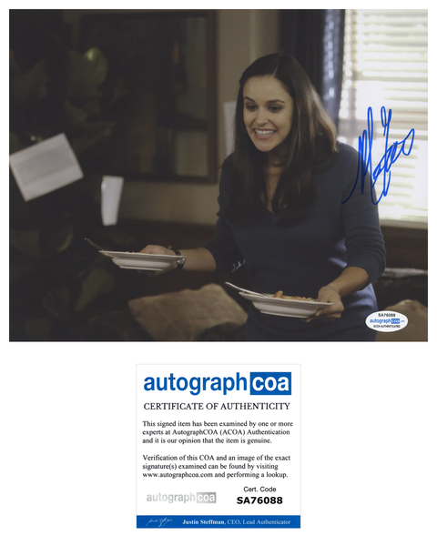 Melissa Fumero Signed Autographed 8x10 Photo Brooklyn Nine-Nine Actress ACOA COA