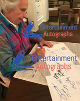 Henry Winkler Signed Autograph Happy Days Fonzie Moves In Script Beckett COA