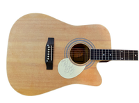 Mick Fleetwood Signed Autograph Full Size Acoustic Guitar Fleetwood Mac ACOA COA