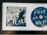 Brendon Urie Signed Panic At The Disco Pray For The Wicked Framed CD COA