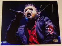 Corey Taylor Signed Autograph 11x14 Photo Slipknot Stone Sour Proof Beckett COA