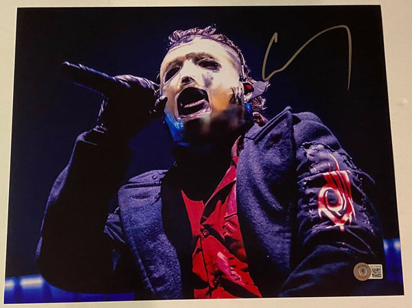 Corey Taylor Signed Autograph 11x14 Photo Slipknot Stone Sour Proof Beckett COA