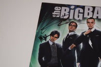 The Big Bang Theory Cast Signed Autographed 11x14 Photo x5 Jim Parsons Cuoco COA