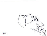 Method Man Signed Autographed Sketch Drawing WU TANG CLAN BAS COA