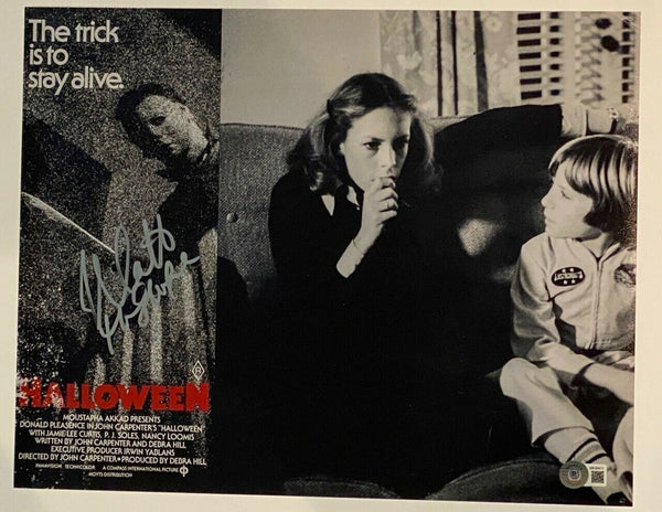 Nick Castle Signed Autographed 11x14 Photo Halloween Michael Myers Beckett COA