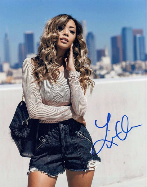 Liane V LianeV Signed Autograph 8x10 Photo Hot Sexy Instagram Model Singer COA