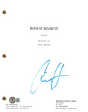 Charlie Hunnam Signed Sons of Anarchy Pilot Script Screenplay Autograph JAX BAS