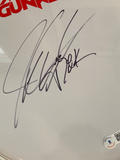 Rook JP Cappelletty Signed 13" Drumhead Machine Gun Kelly MGK Beckett COA