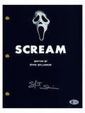 Skeet Ulrich Signed Autographed Scream Movie Script Proof Beckett BAS COA