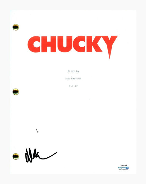 Alyvia Alyn Lind Signed Autographed Chucky Pilot Episode Script Horror ACOA COA