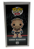 Conor McGregor Signed Funko Pop UFC #01 Figure MMA Autograph Beckett COA