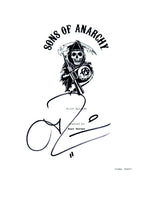 Theo Rossi Signed Autographed SONS OF ANARCHY Pilot Episode Script Juice COA